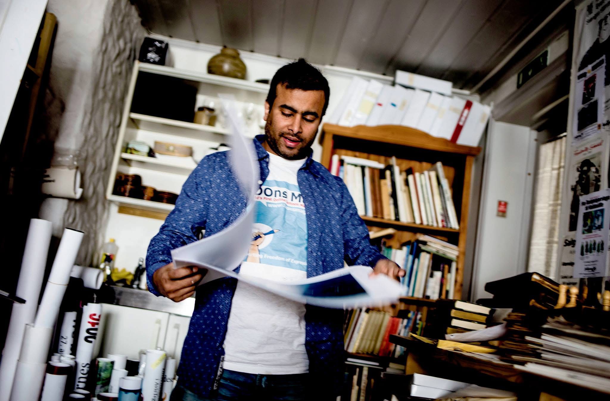 ARiF working in the studio